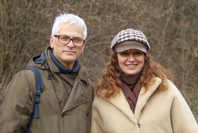 Доктор Лєшек Римарович і Наталія Пасічник.